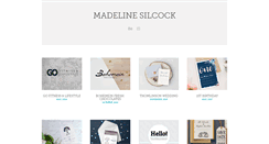 Desktop Screenshot of madelinesilcock.com