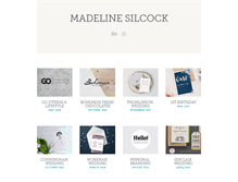 Tablet Screenshot of madelinesilcock.com